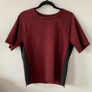 3 FOR $25 Banana Republic Burgundy Casual Top